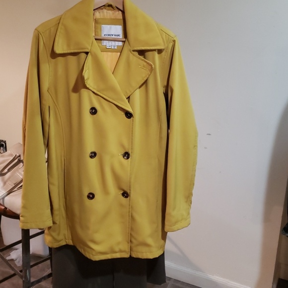 Andrew Marc loden green and yellow Dress - Picture 8 of 8